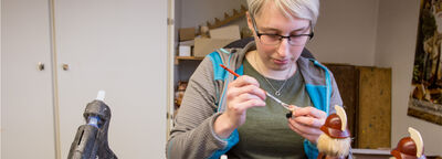 Saskia Heubner Gestalterin und Holzspielzeugmacherin