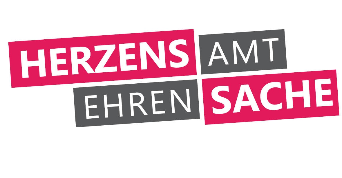 Das Bild zeigt ein Logo der Kampagne Ehrenamt der Handwerkskammer Chemnitz Logo Ehrenamt